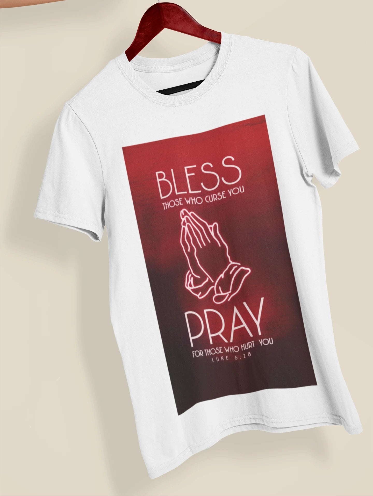 Christian Unisex T-Shirt Bless and Pray